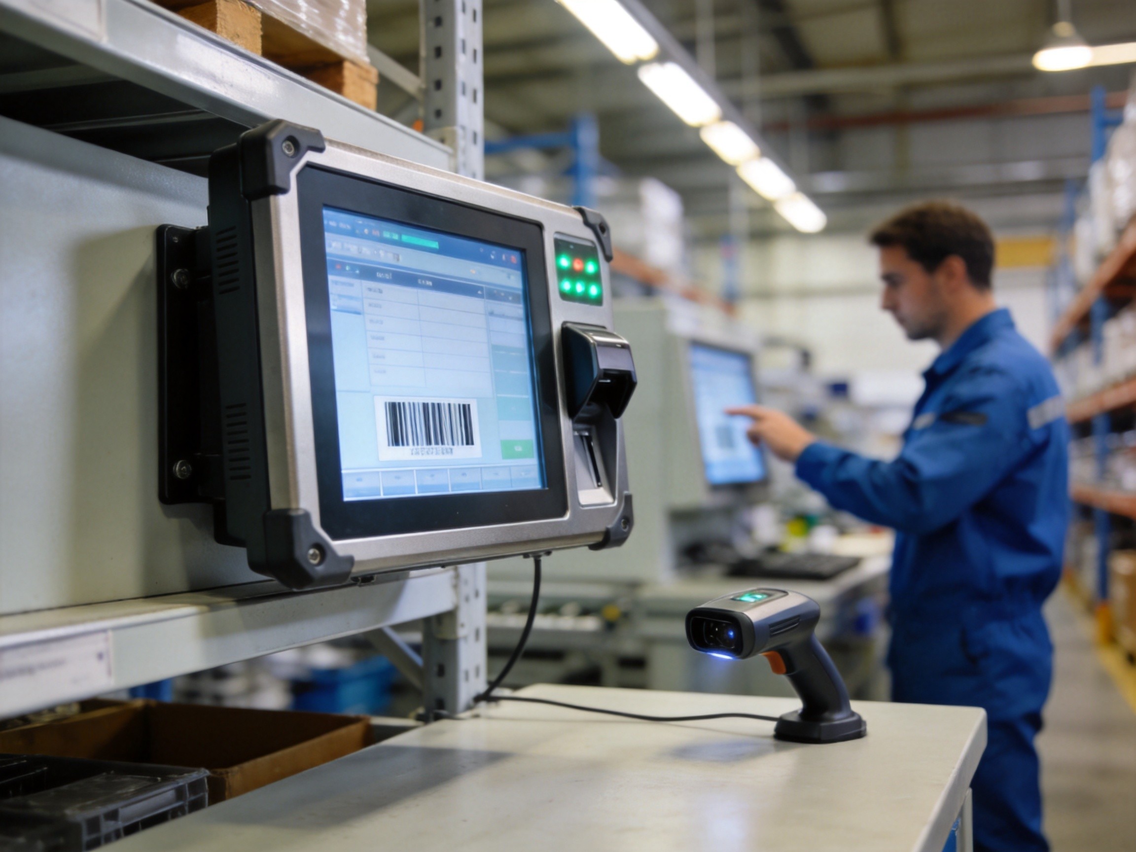 现代化智能工厂车间