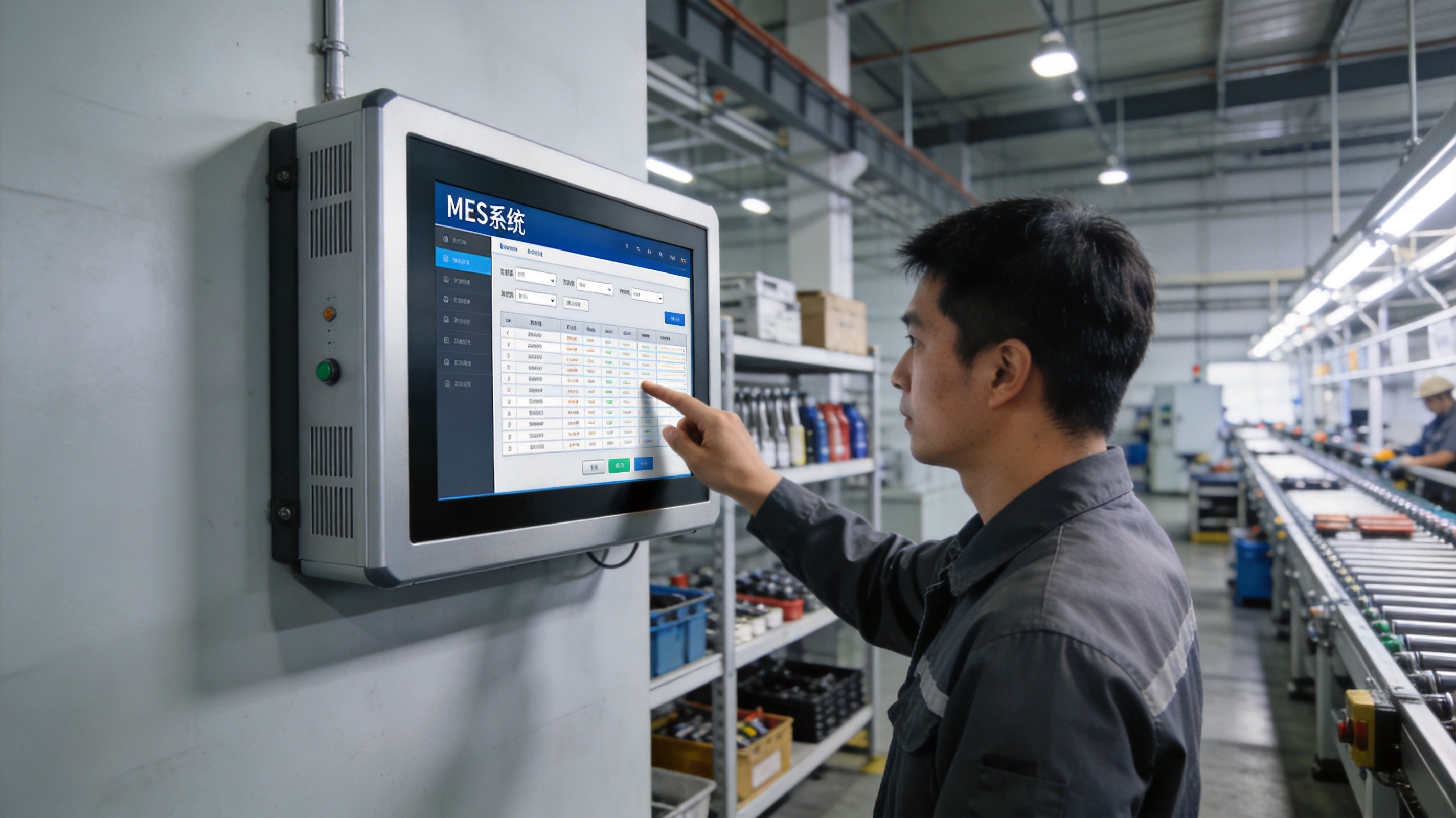 工业一体机在粉尘车间的稳定运行场景