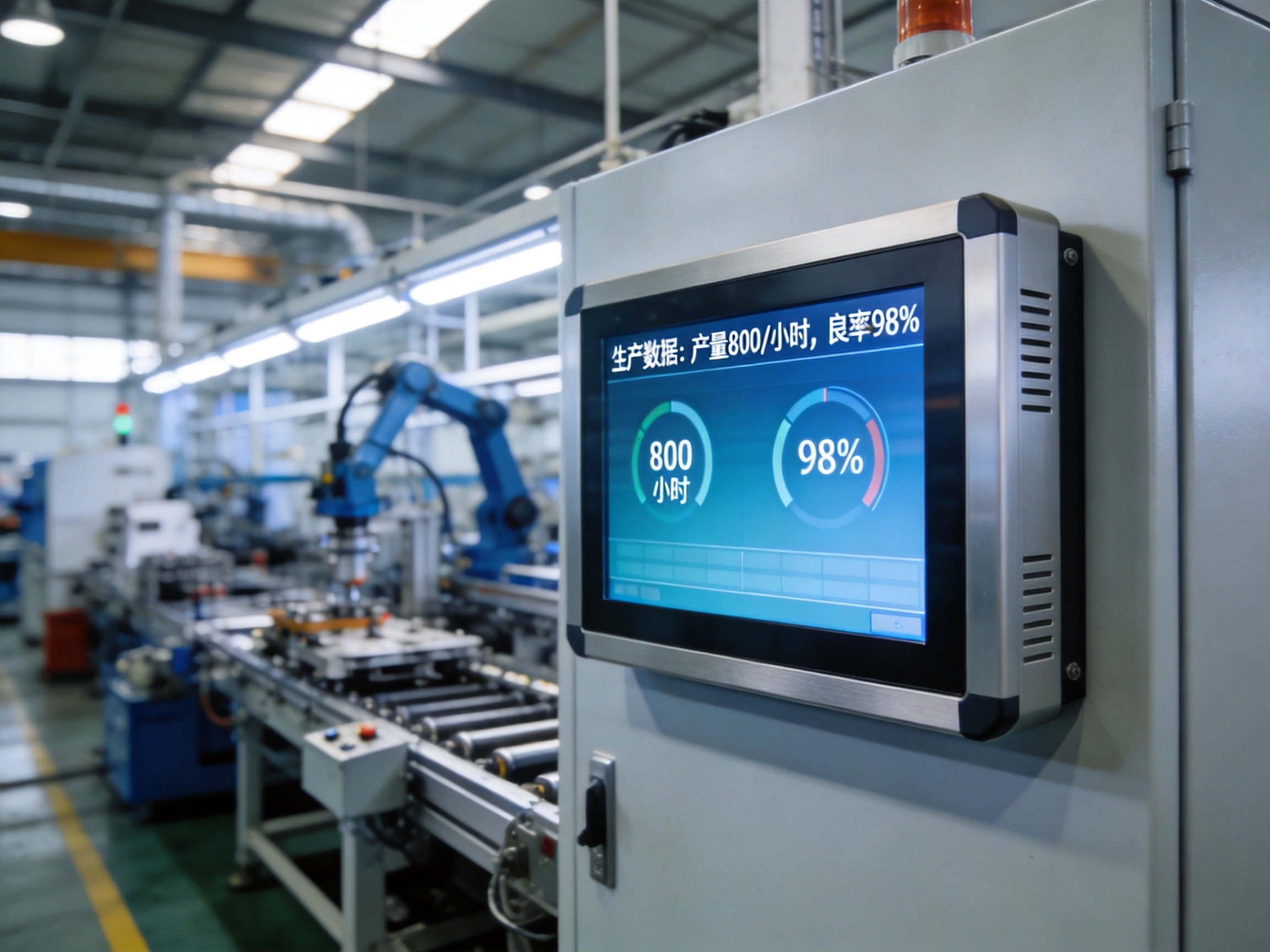 现代化智能工厂车间