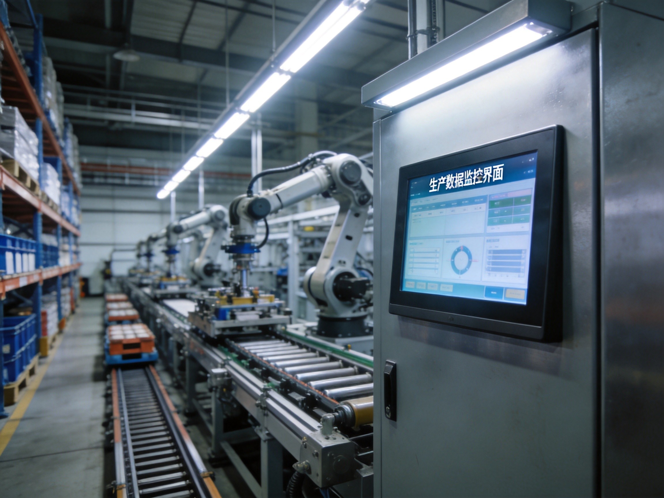 现代化智能工厂车间
