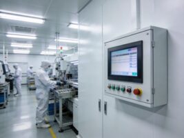 半导体洁净车间ESD静电防护中工业触摸屏适配