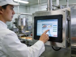 食品加工高压冲洗工况下工业触控一体机的防水防油适配策略