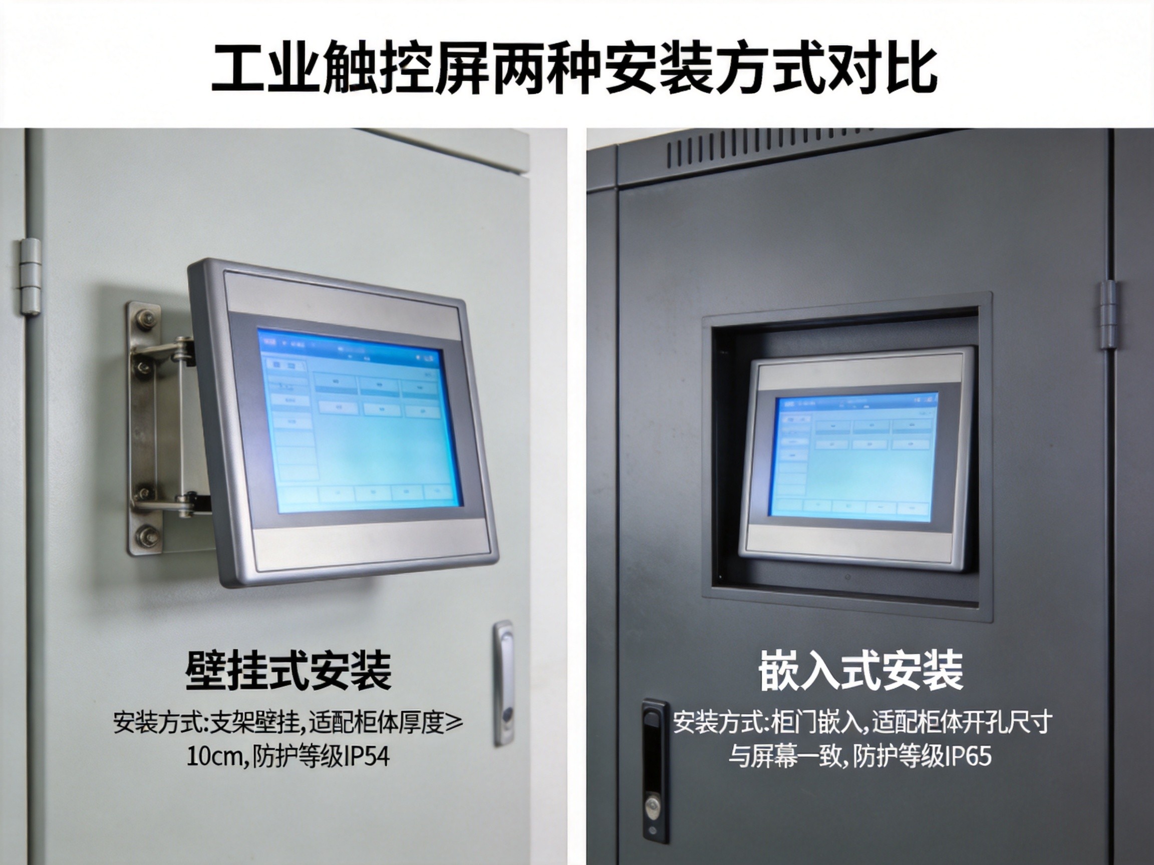 壁挂式与嵌入式安装方式对比