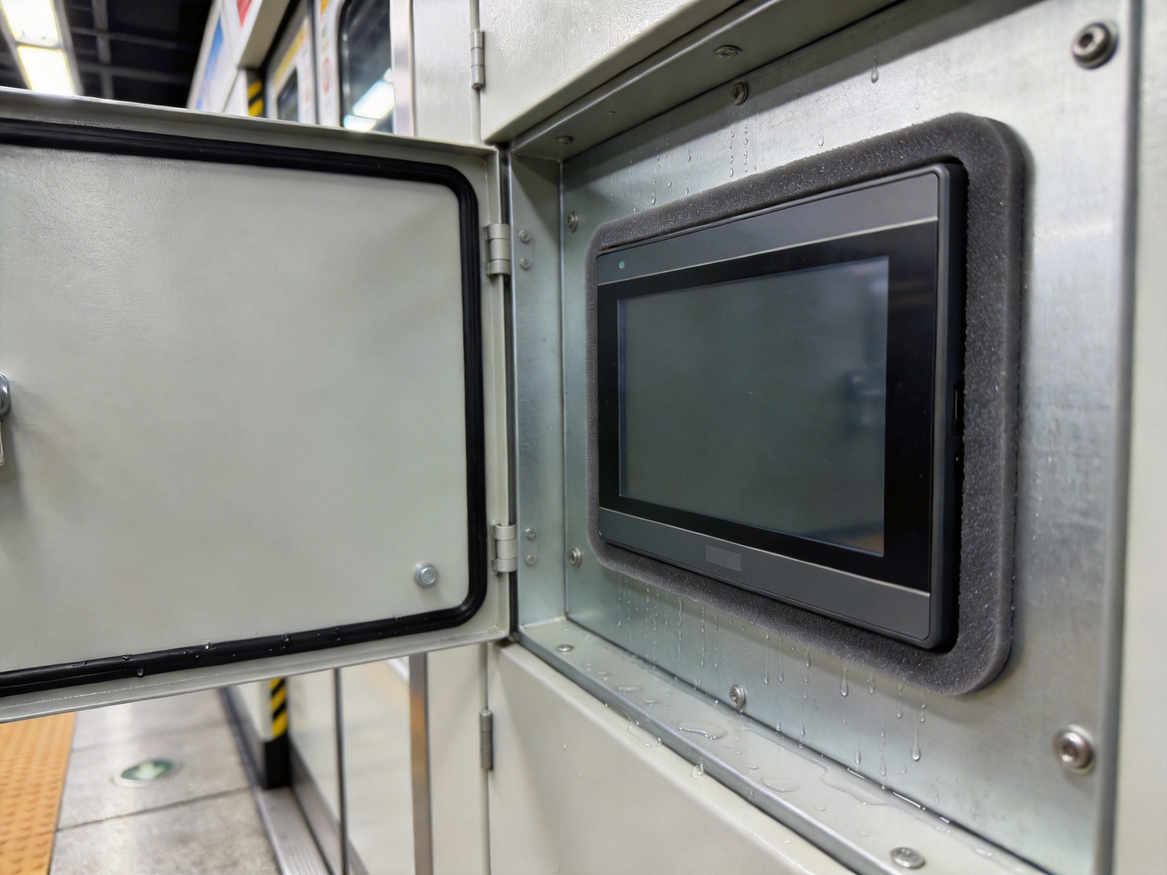 嵌入式面板安装机柜