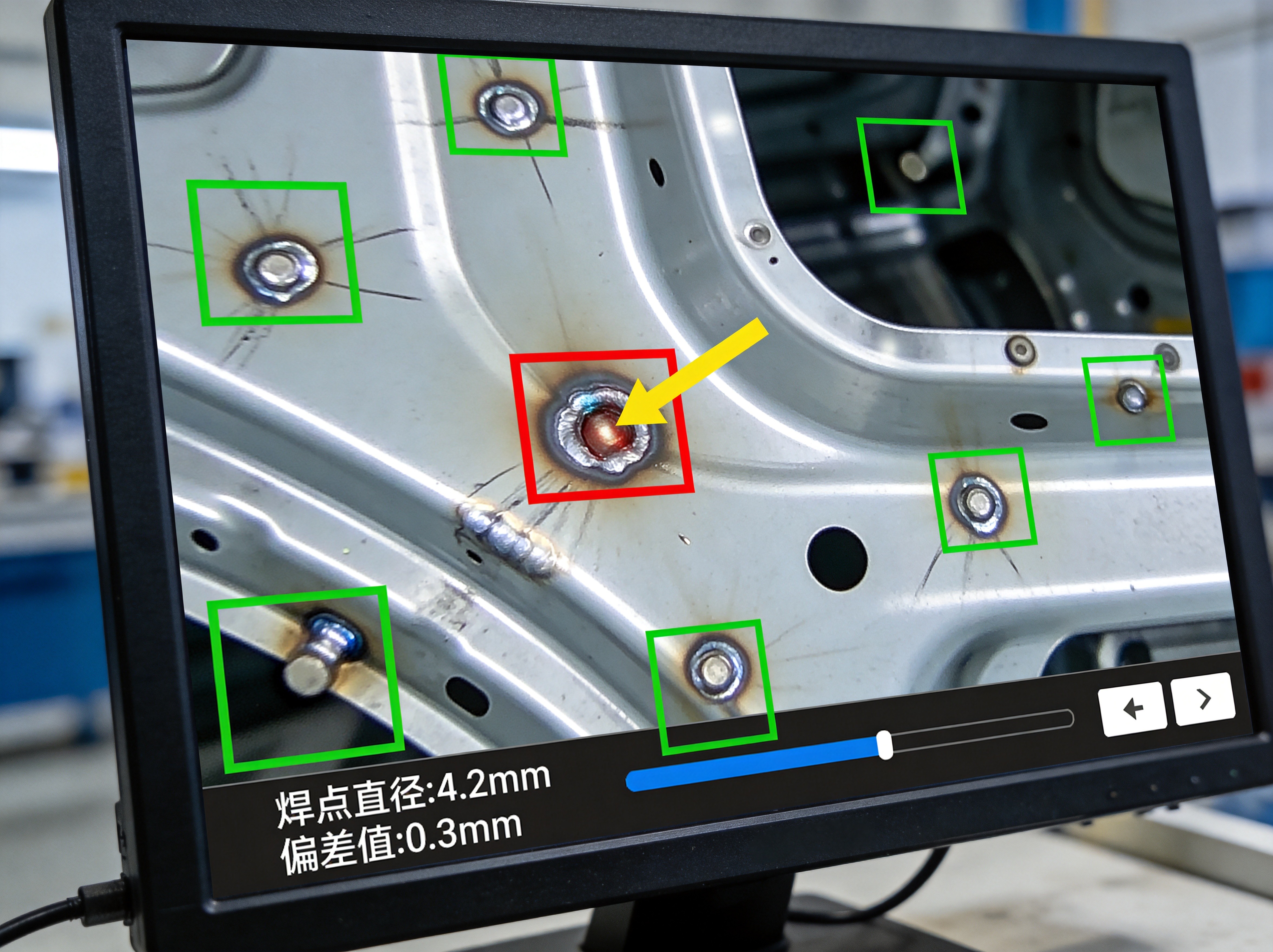 视觉检测系统操作界面
