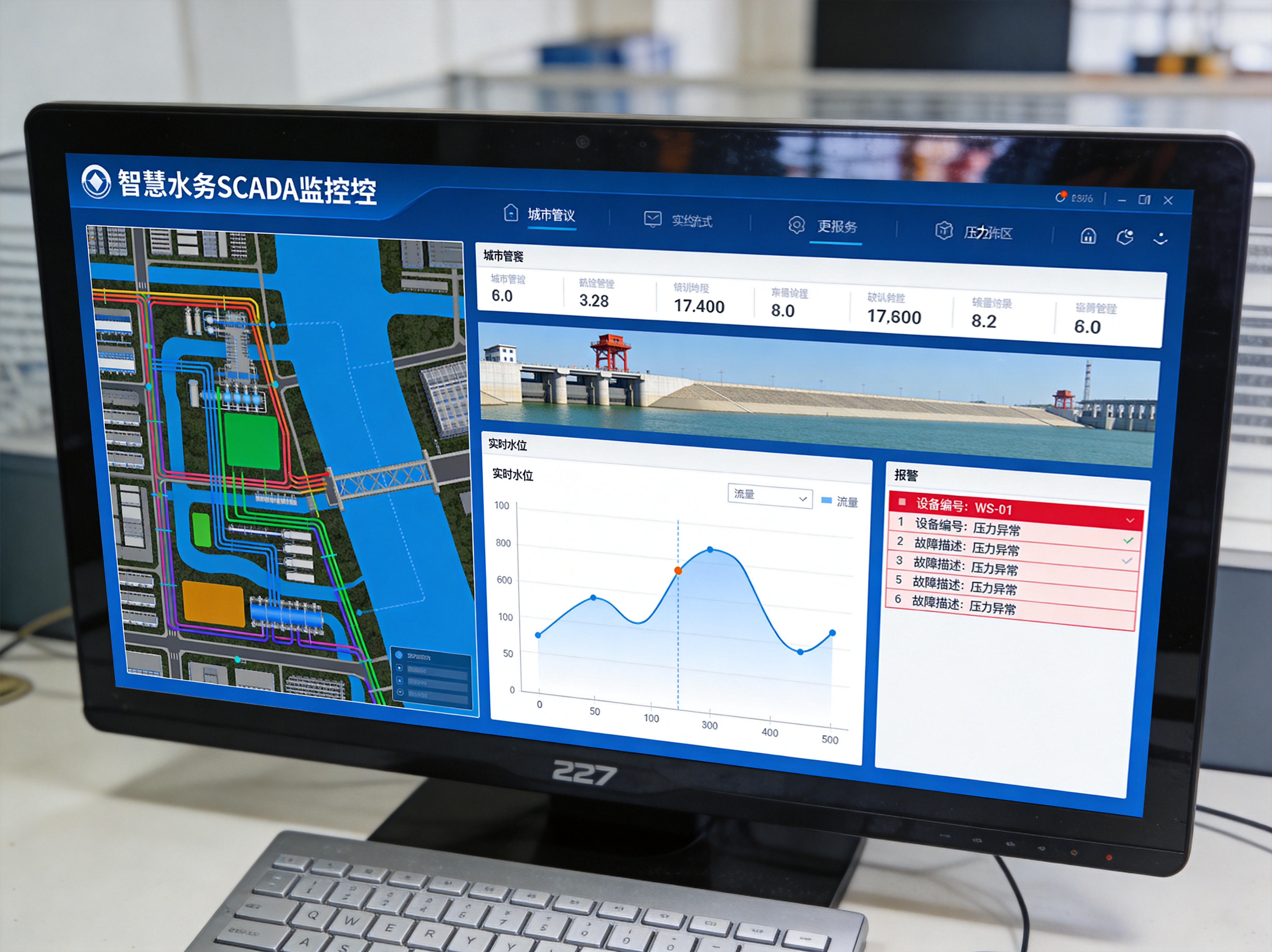 智慧水务SCADA系统架构