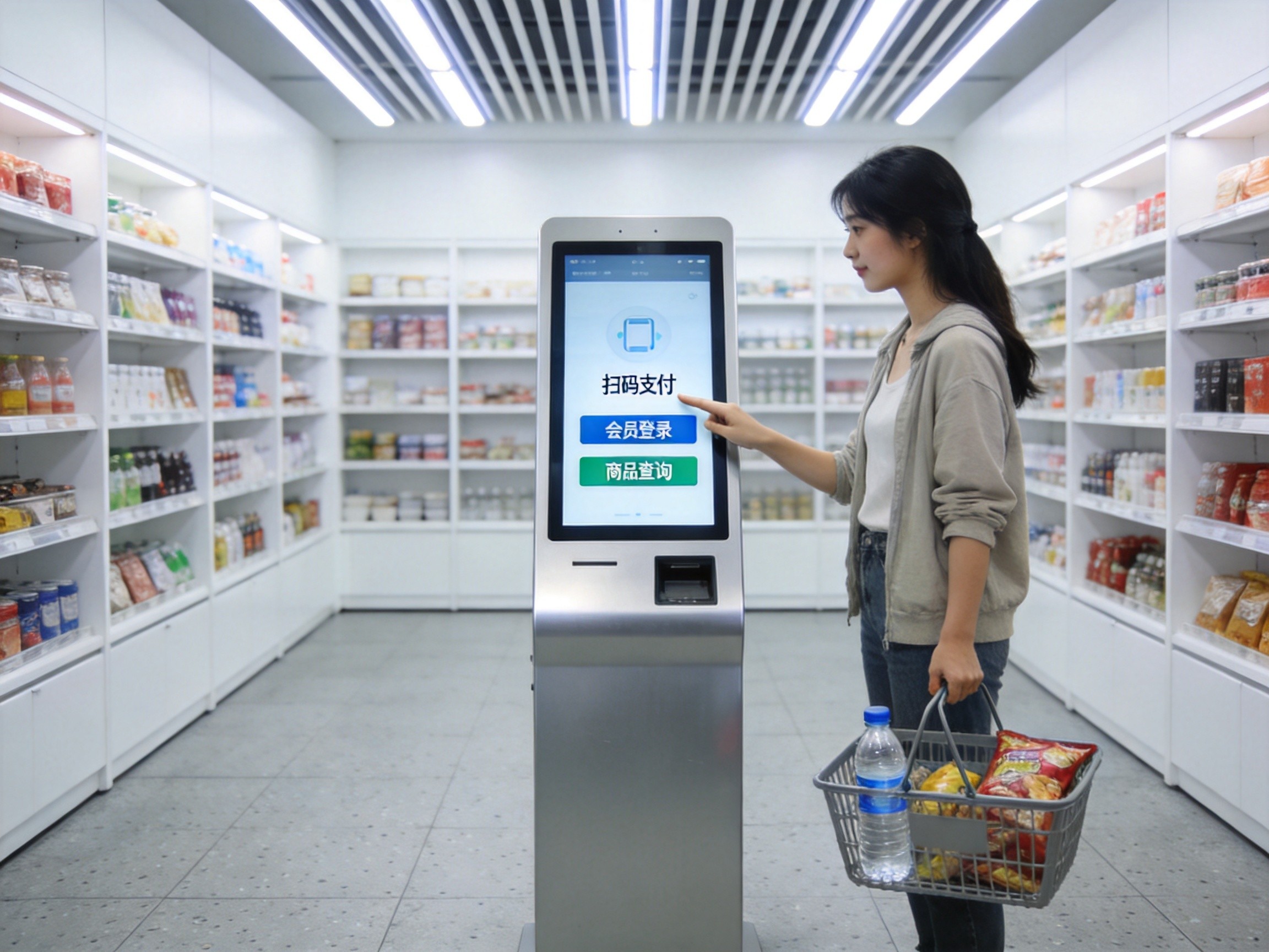无人便利店自助终端