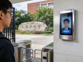 校园安防从”人防”转向”智防”，壁挂式工业一体机构建出入管理新体系
