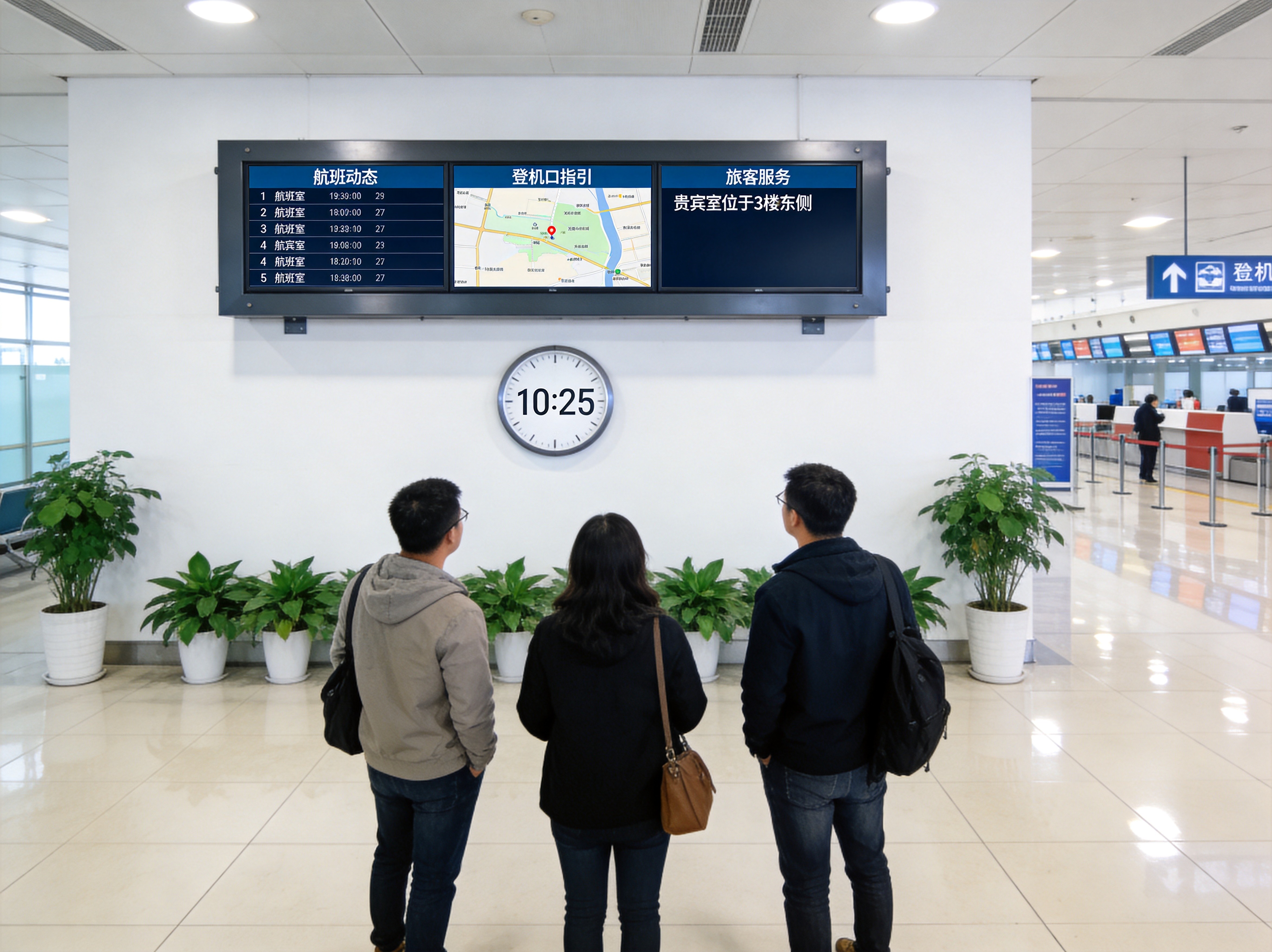 机场值机柜台信息显示终端 机场值机柜台显示终端