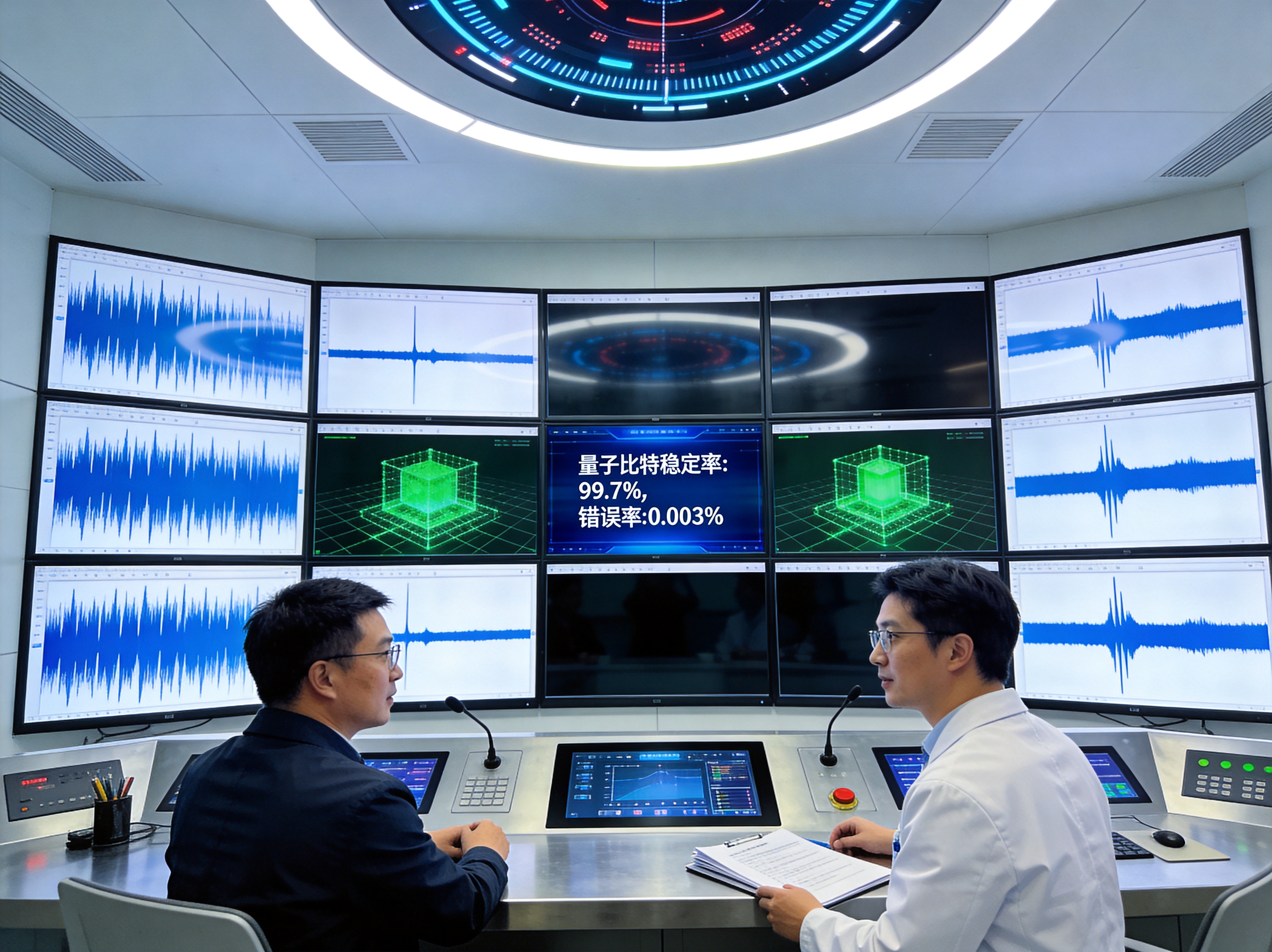 量子计算数据监控中心 量子计算数据监控中心