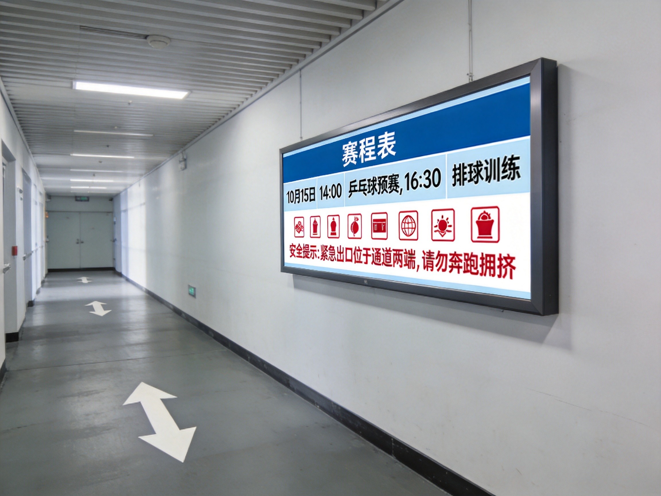 场馆导览显示设备