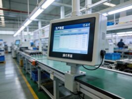 15.6寸工业显示器，产线工位中的适配逻辑与选型要点
