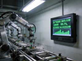 从产线挂墙到中控看板 壁挂式工业显示器的结构选型与防护逻辑