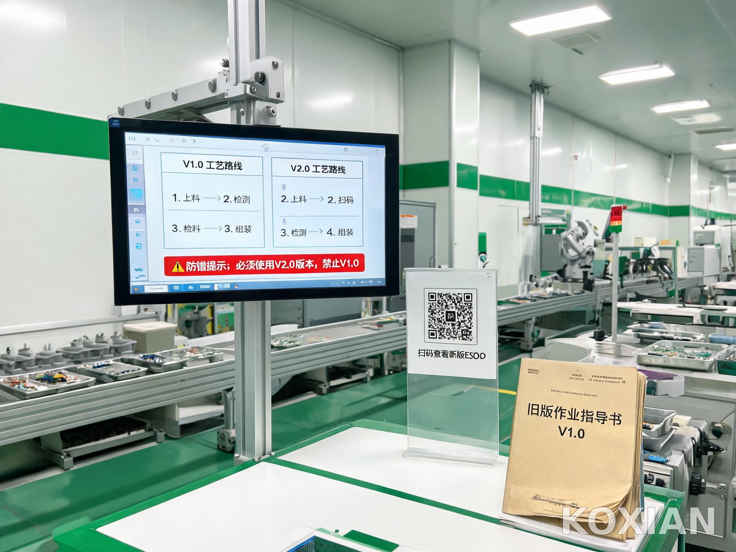 ESOP多版本管控 ESOP工位多版本管控