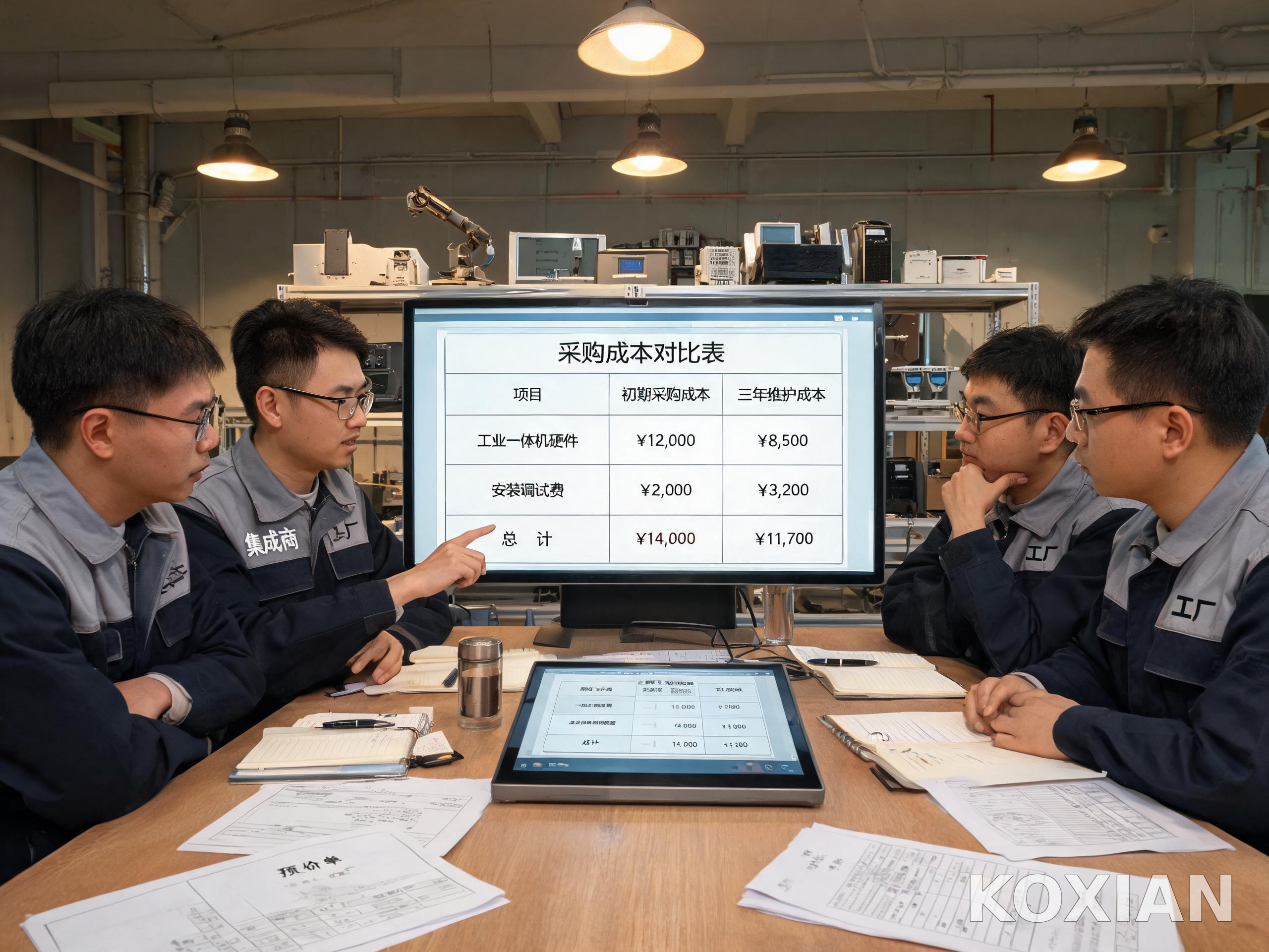 采购与三年期维护成本对比 采购与三年期维保成本对比