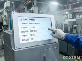 車間粉塵油霧致工位終端頻繁宕機，mes工位一體機如何重構結構防護機制