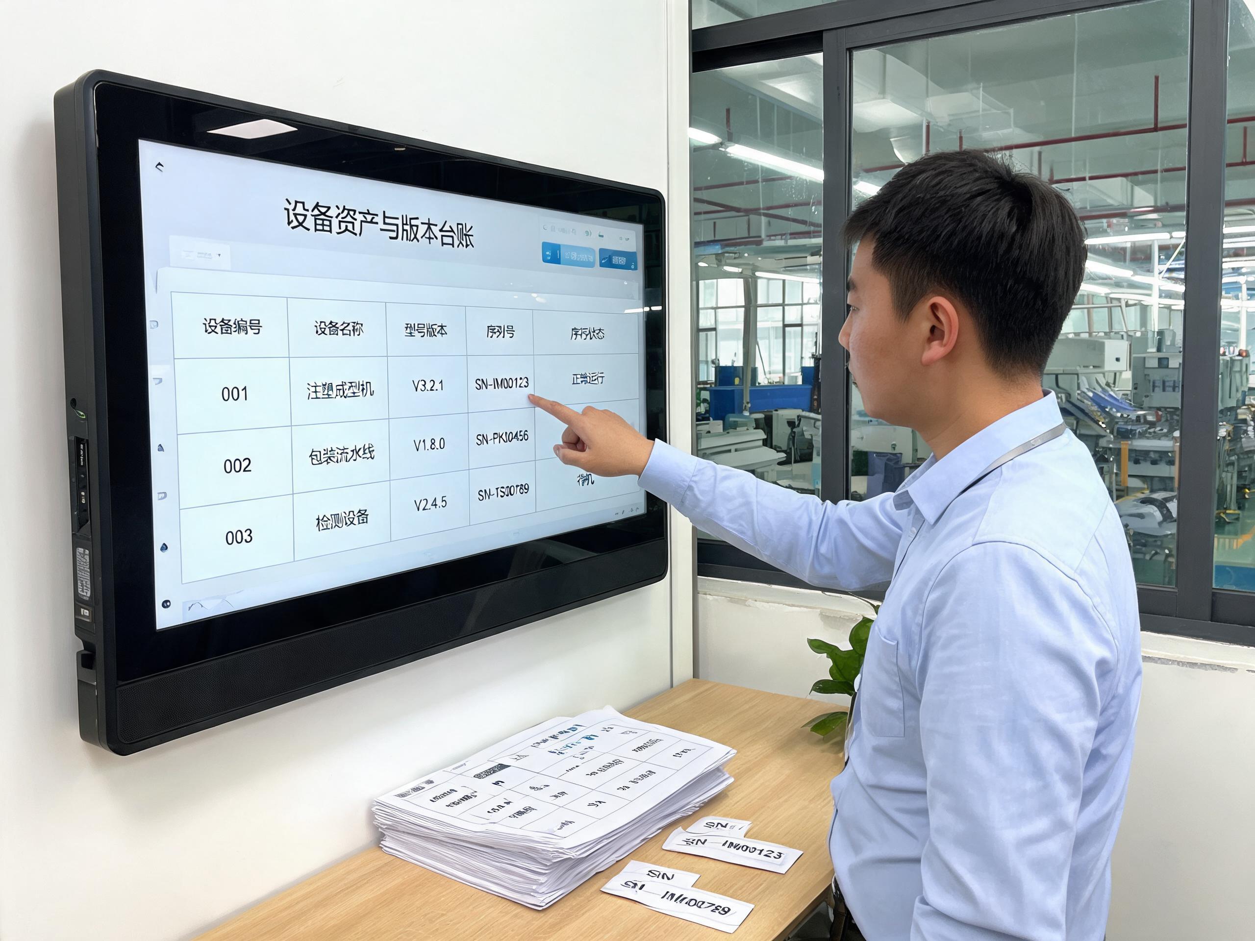 工控一体机安卓设备资产与版本台账在壁挂式工业触摸屏上逐台核对 工控一体机安卓设备资产与版本台账在壁挂式工业触摸屏上逐台核对