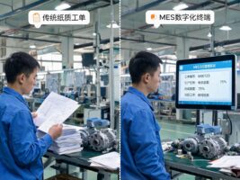MES工位一体机选型，纸质工单与手动录入的断层如何一次打通