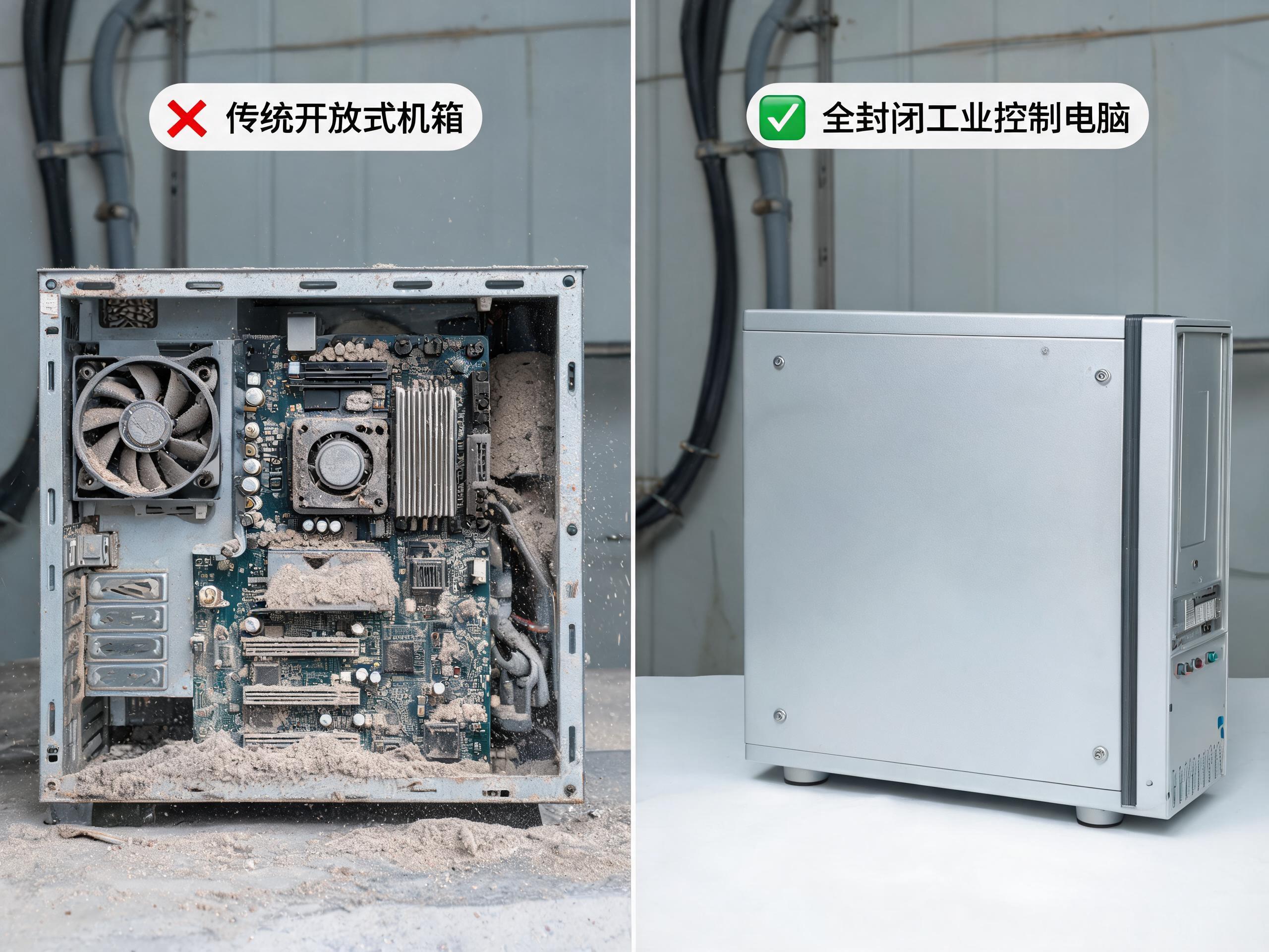 工业控制电脑全封闭结构防护设计 工业控制电脑全封闭结构防护设计