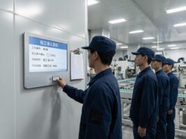 报工数据为何一到月底就对不上账，MES工位一体机用硬件级身份绑定找回车间真相
