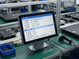 10.1寸工业显示器不要盲目追求清晰度，戴手套看得清才是工位真需求